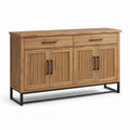 Credenza in legno con ante e cassetti